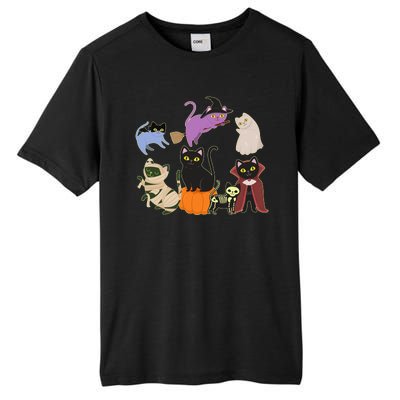 Funny Cute Halloween Costume Cats Kitties Tall Fusion ChromaSoft Performance T-Shirt