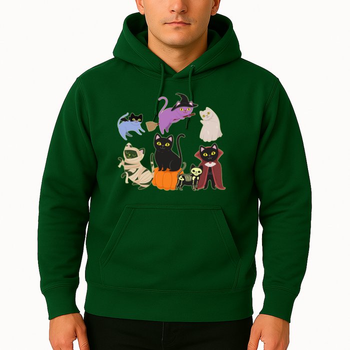 Funny Cute Halloween Costume Cats Kitties Hoodie