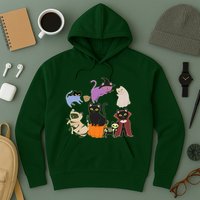 Funny Cute Halloween Costume Cats Kitties Hoodie