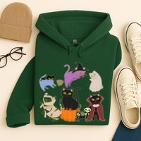 Funny Cute Halloween Costume Cats Kitties Hoodie