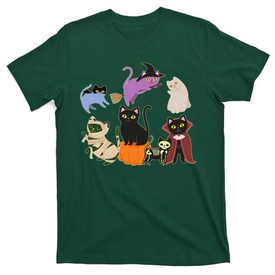 Funny Cute Halloween Costume Cats Kitties T-Shirt