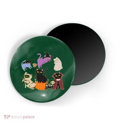 Funny Cute Halloween Costume Cats Kitties Magnet