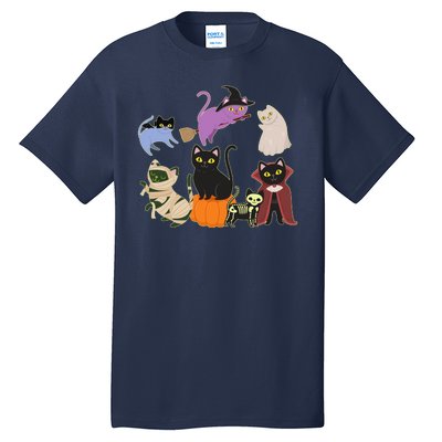 Funny Cute Halloween Costume Cats Kitties Tall T-Shirt