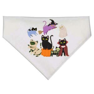 Funny Cute Halloween Costume Cats Kitties USA-Made Doggie Bandana