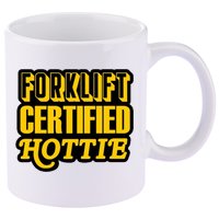 Forklift Certified Hottie 11oz C Handle Ceramic Mug