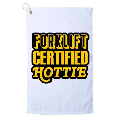 Forklift Certified Hottie Golf Towel