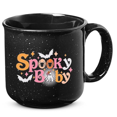 Funny Cute Halloween Spooky Baby 15oz Campfire Ceramic Mug