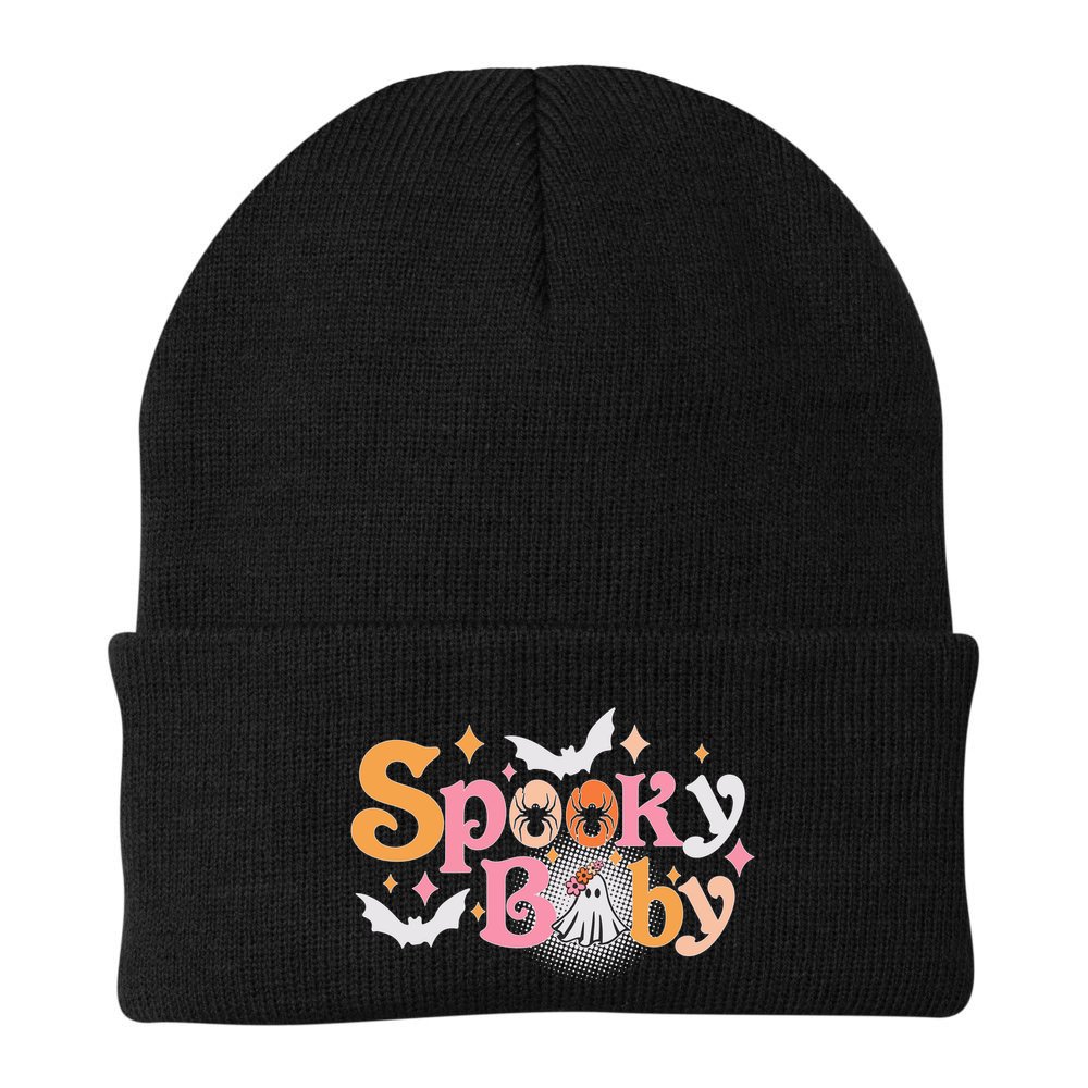 Funny Cute Halloween Spooky Baby Beanie