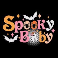 Funny Cute Halloween Spooky Baby Flatbill Hat