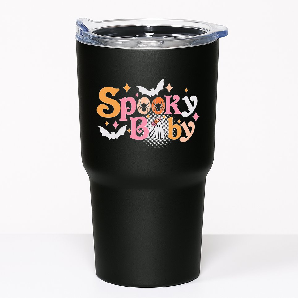 Funny Cute Halloween Spooky Baby Tumbler
