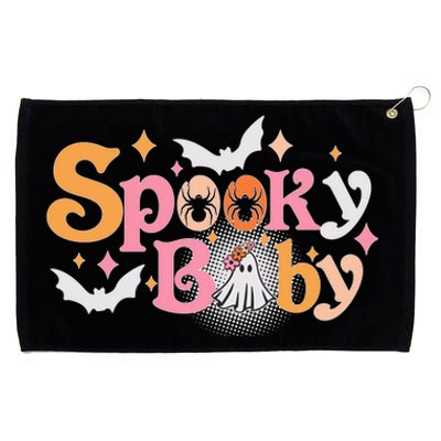 Funny Cute Halloween Spooky Baby Grommeted Golf Towel