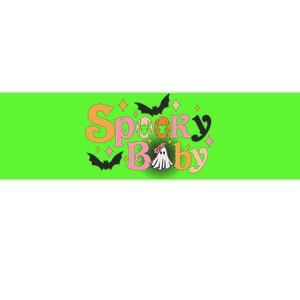 Funny Cute Halloween Spooky Baby Bumper Sticker