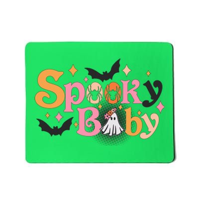 Funny Cute Halloween Spooky Baby Mousepad