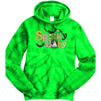 Funny Cute Halloween Spooky Baby Tie Dye Hoodie