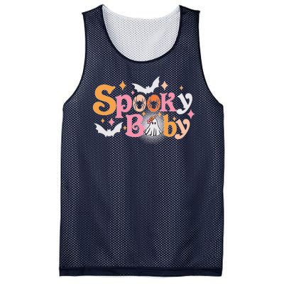 Funny Cute Halloween Spooky Baby Mesh Reversible Basketball Jersey Tank