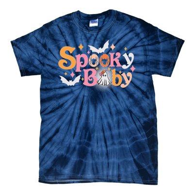 Funny Cute Halloween Spooky Baby Tie-Dye T-Shirt