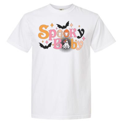 Funny Cute Halloween Spooky Baby Garment-Dyed Heavyweight T-Shirt