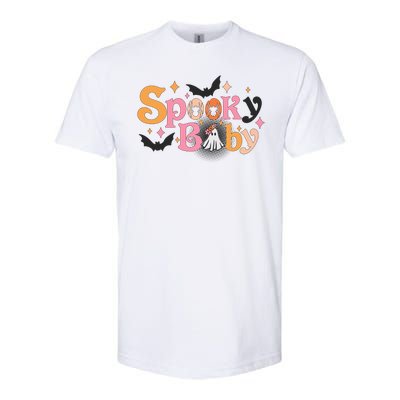 Funny Cute Halloween Spooky Baby Softstyle CVC T-Shirt