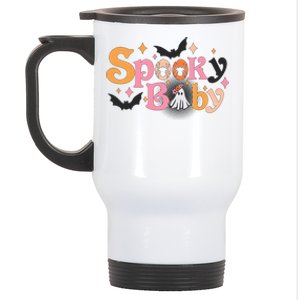 Funny Cute Halloween Spooky Baby Stainless Steel Travel Mug