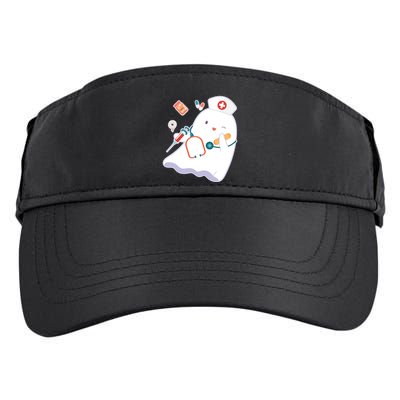 Funny Cute Halloween Nurse Ghost Adult Drive Performance Visor