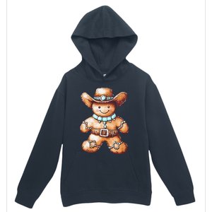 Funny Cowboy Howdy Gingerbread Christmas Holiday Urban Pullover Hoodie