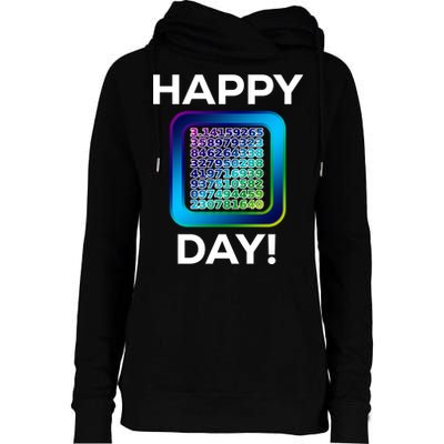 Funny Cute Happy Pi Day Celebration Math Numbers Fun Great Gift Womens Funnel Neck Pullover Hood