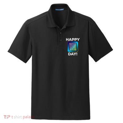 Funny Cute Happy Pi Day Celebration Math Numbers Fun Great Gift Dry Zone Grid Polo
