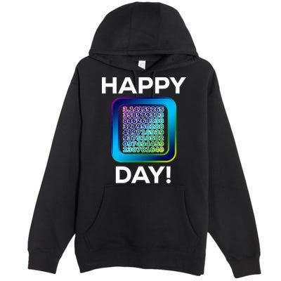 Funny Cute Happy Pi Day Celebration Math Numbers Fun Great Gift Premium Pullover Hoodie