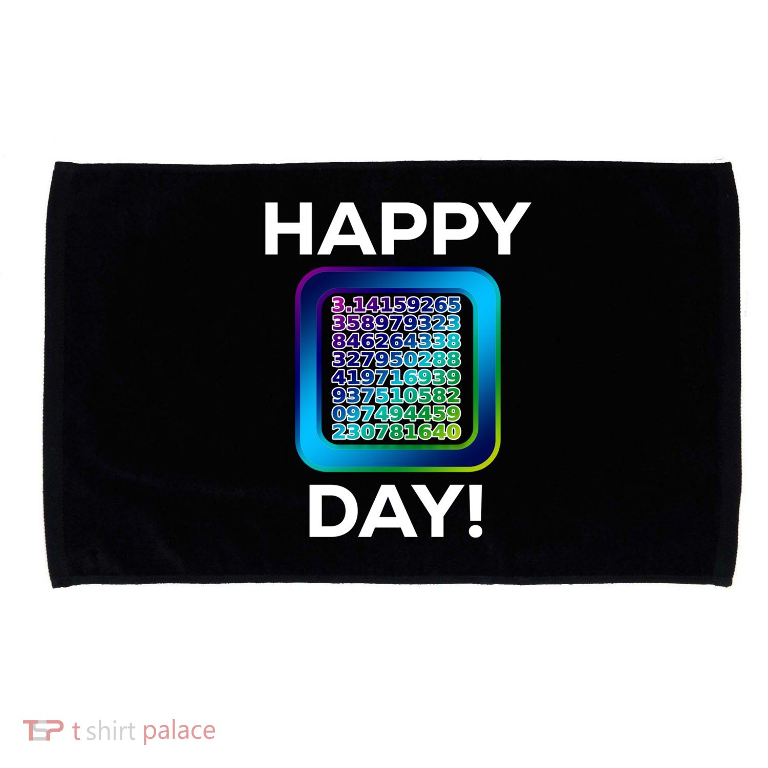 Funny Cute Happy Pi Day Celebration Math Numbers Fun Great Gift Microfiber Hand Towel