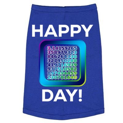 Funny Cute Happy Pi Day Celebration Math Numbers Fun Great Gift Doggie Tank