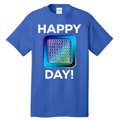 Funny Cute Happy Pi Day Celebration Math Numbers Fun Great Gift Tall T-Shirt