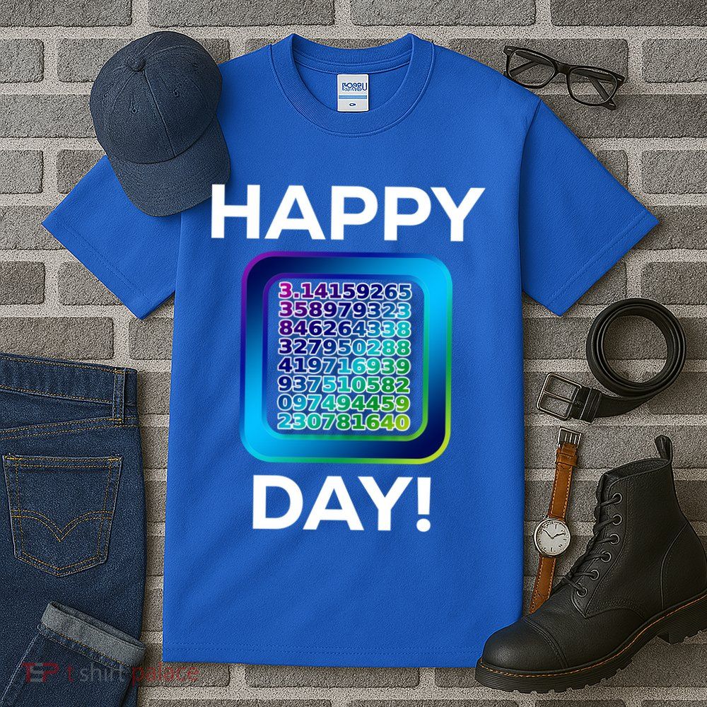 Funny Cute Happy Pi Day Celebration Math Numbers Fun Great Gift Tall T-Shirt