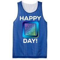 Funny Cute Happy Pi Day Celebration Math Numbers Fun Great Gift Mesh Reversible Basketball Jersey Tank