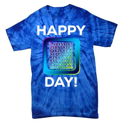 Funny Cute Happy Pi Day Celebration Math Numbers Fun Great Gift Tie-Dye T-Shirt