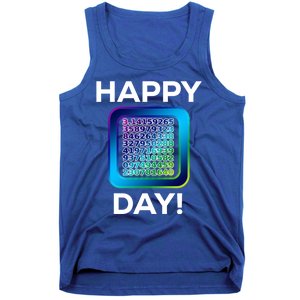 Funny Cute Happy Pi Day Celebration Math Numbers Fun Great Gift Tank Top