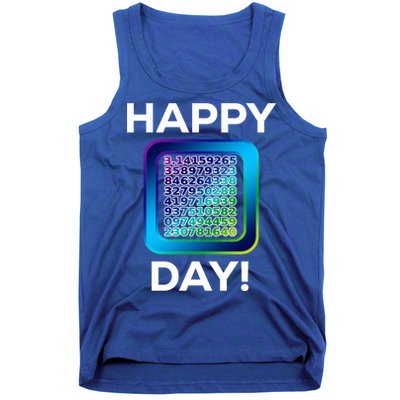 Funny Cute Happy Pi Day Celebration Math Numbers Fun Great Gift Tank Top