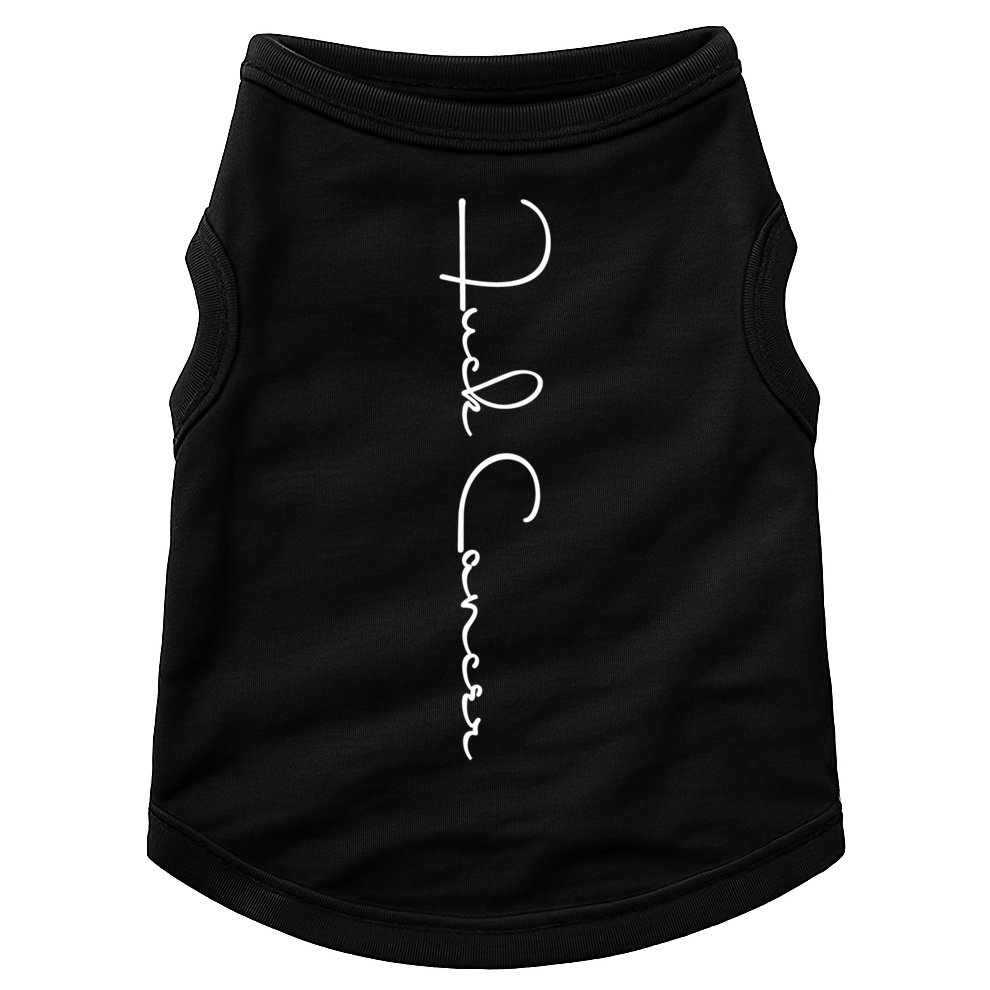 Fuck Cancer Hate Cancer Breast Cancer Awareness Gift Doggie Tank