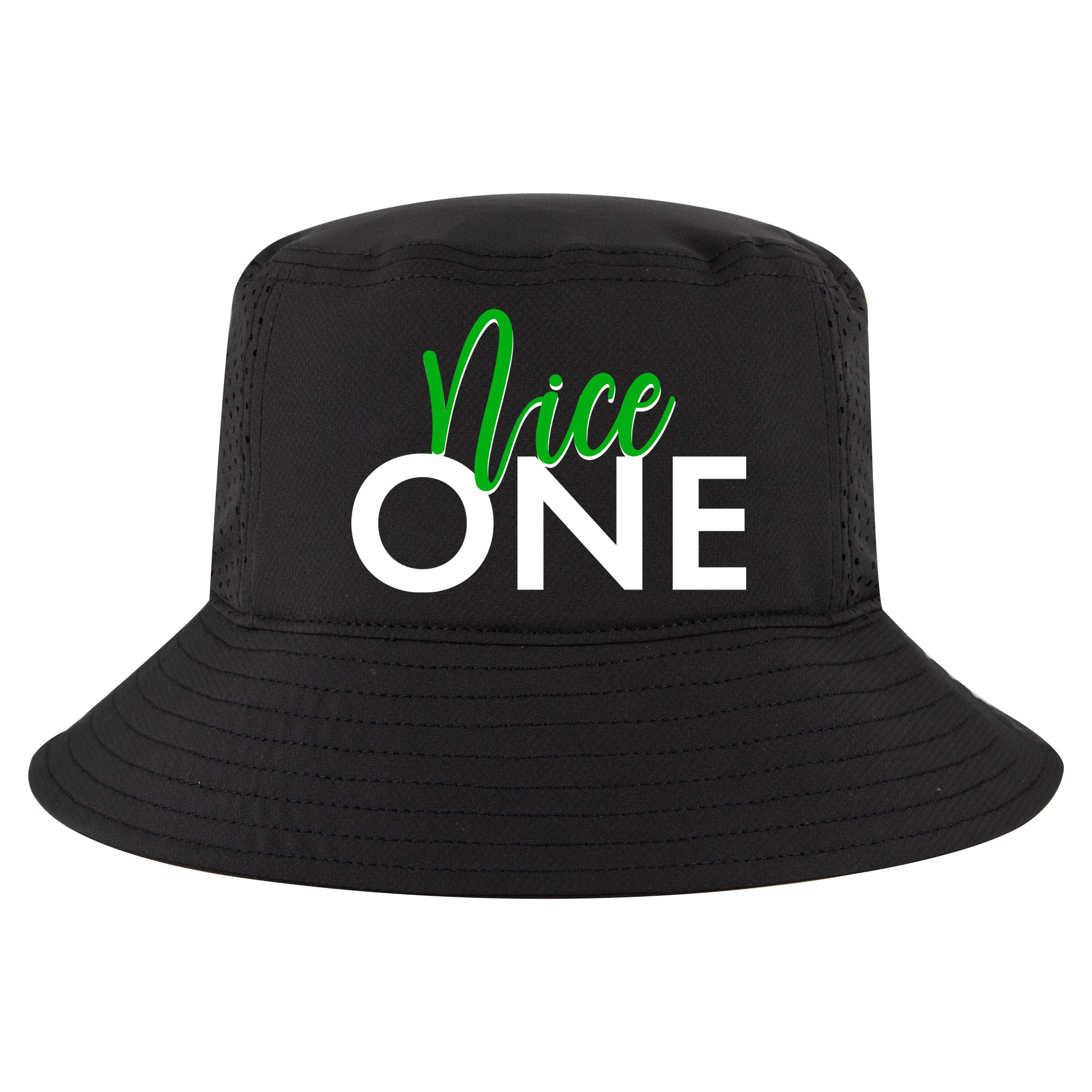 Funny Christmas Holiday Matching Shirt Nice One Cool Comfort Performance Bucket Hat