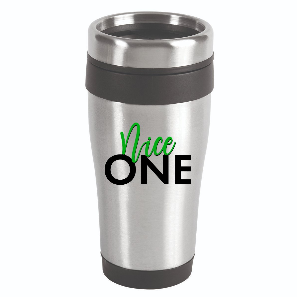 Funny Christmas Holiday Matching Shirt Nice One 16oz Travel Tumbler