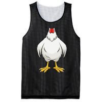 Funny Chicken Hen Body Costume Gift Mesh Reversible Basketball Jersey Tank