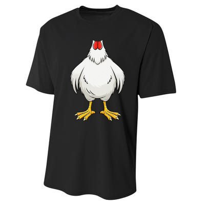 Funny Chicken Hen Body Costume Gift Performance Sprint T-Shirt