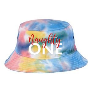 Funny Christmas Holiday Matching Shirt Naughty One Tie Dye Newport Bucket Hat