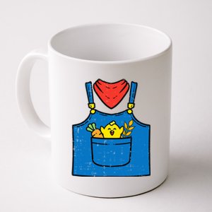 Farmer Costume Halloween Simple Cute Farm Women Men Coffee Mug