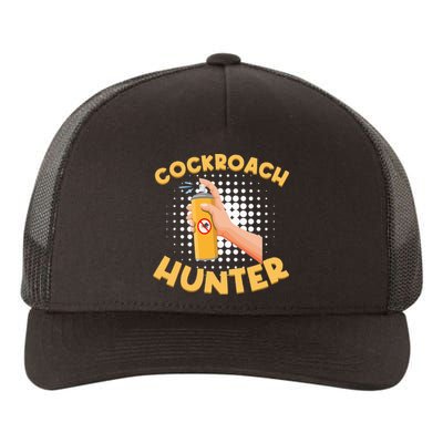 Funny Cockroach Hunter Insecticide Spray Cockroach Yupoong Adult 5-Panel Trucker Hat