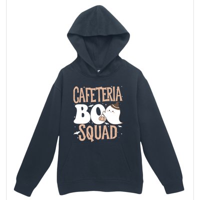 Funny Cute Halloween Cafeteria Boo Squad Costume Teacher Gift Urban Pullover Hoodie