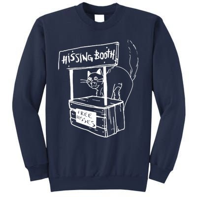 Funny Cat Hissing Booth Free Hisses Memes For Cat Lovers Sweatshirt