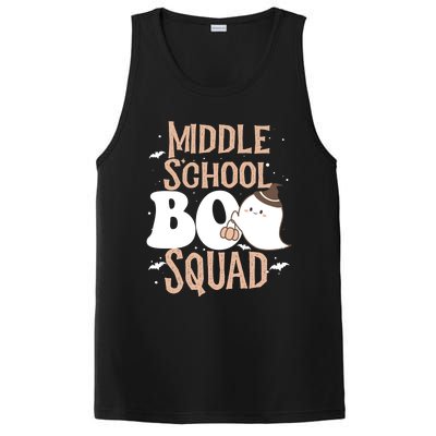 Funny Cute Halloween Middle School Boo Squad Costume Teacher Gift PosiCharge Competitor Tank