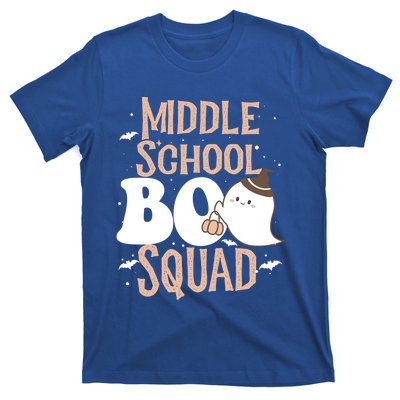 Funny Cute Halloween Middle School Boo Squad Costume Teacher Gift T-Shirt