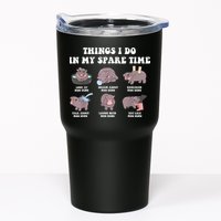 Funny Cute Hippo Moo Deng Things I Do In My Spare Time Meme Tumbler