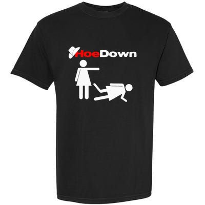 Funny Country Hoe Down Garment-Dyed Heavyweight T-Shirt